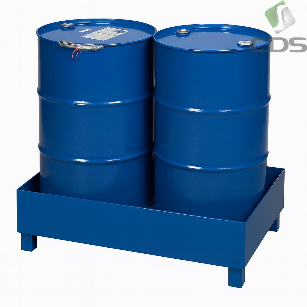 Wanna ociekowa pod dwie beczki bez kratownicy  (22)