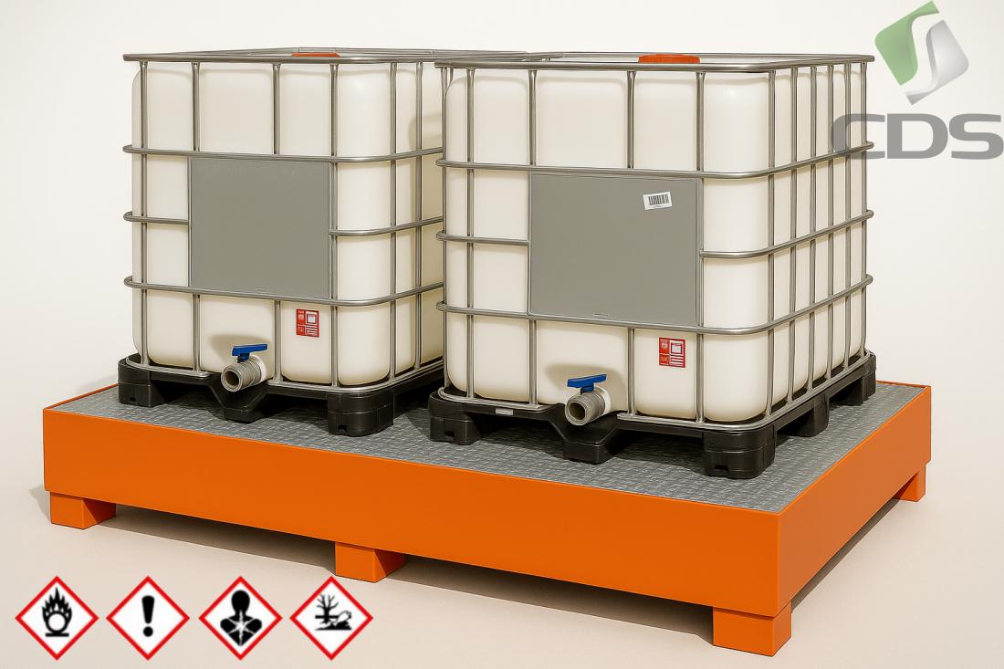 Wanna ociekowa pod dwa paletopojemniki IBCKTC 1000l (19) (Kopiowanie) Wanna ociekowa pod dwa paletopojemniki IBCKTC 1000l (19) (Kopiowanie)