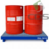 Wanna wychwytowa stalowa pod 2 beczki (200 l) – WW2B-LP-EC (2)