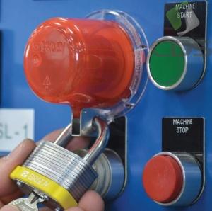Blokada przycisków na pulpicie sterowniczym Push Button 16mm